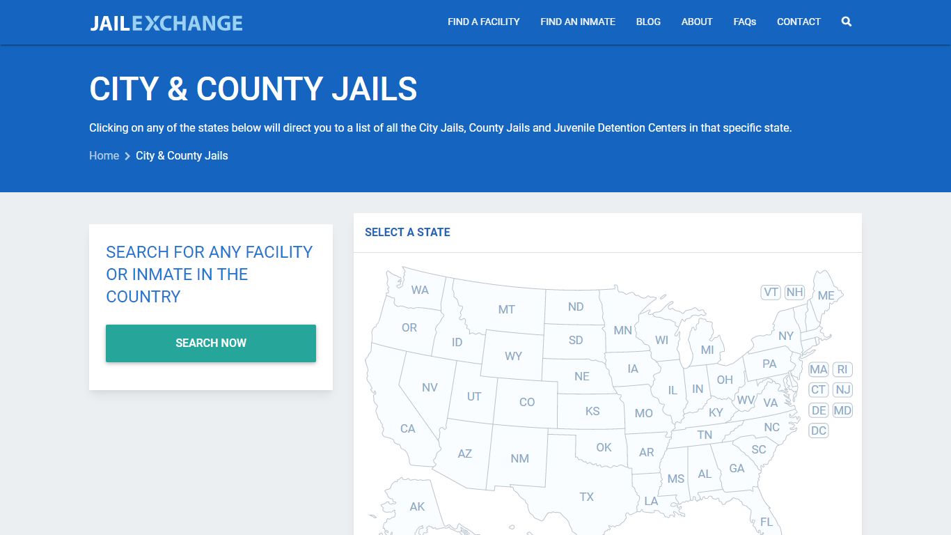 Inmate Search - USA County & City Jails | Jail Exchange